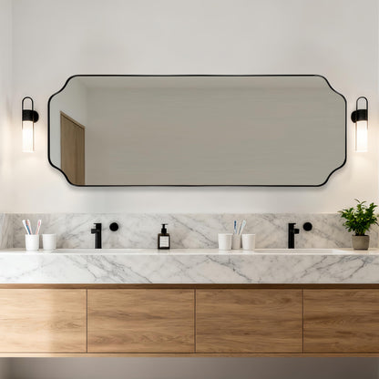 Andy Star Unique Rectangle Wall Mirror, 24"X32"