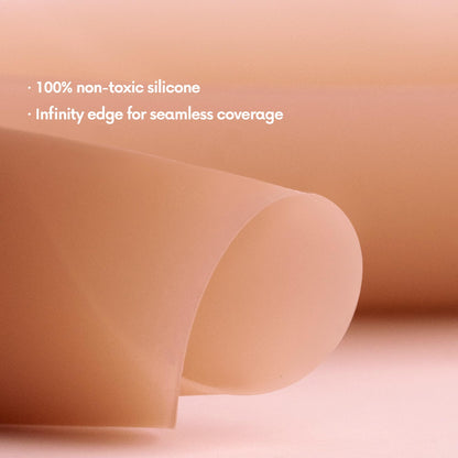 Cakes Body Grippy Non-Adhesive Silicone Nipple Covers for Women (No Sticky Adhesive) - Reusable, Silicone (Circle)