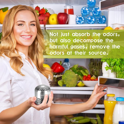 Purriko Refrigerator Deodorizer,lasts Up to 10 Years