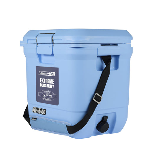 Coleman Pro Heavy-Duty 45qt Ultra-Light Premium Hard Cooler, Extra-Thick Insulation Keeps Ice Up to 4 Days, 74-Can Capacity