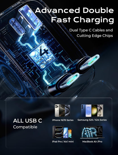 Lisen Retractable Car Charger