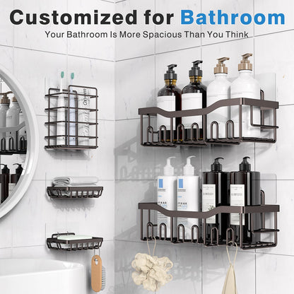 Eudele Adhesive Shower Caddy