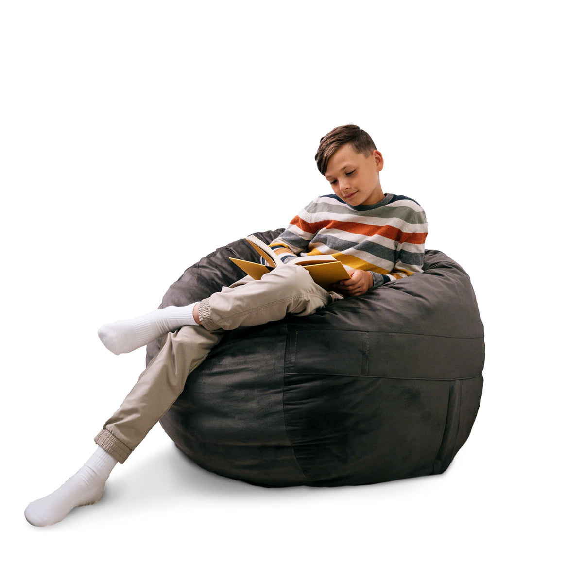 Big Joe Fuf Oversized Couch with Removable Cover