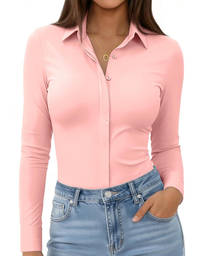 siliteelon Button Down Shirt for Women