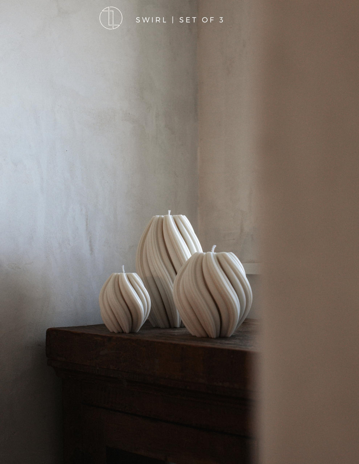 Lawa Swirl Candle