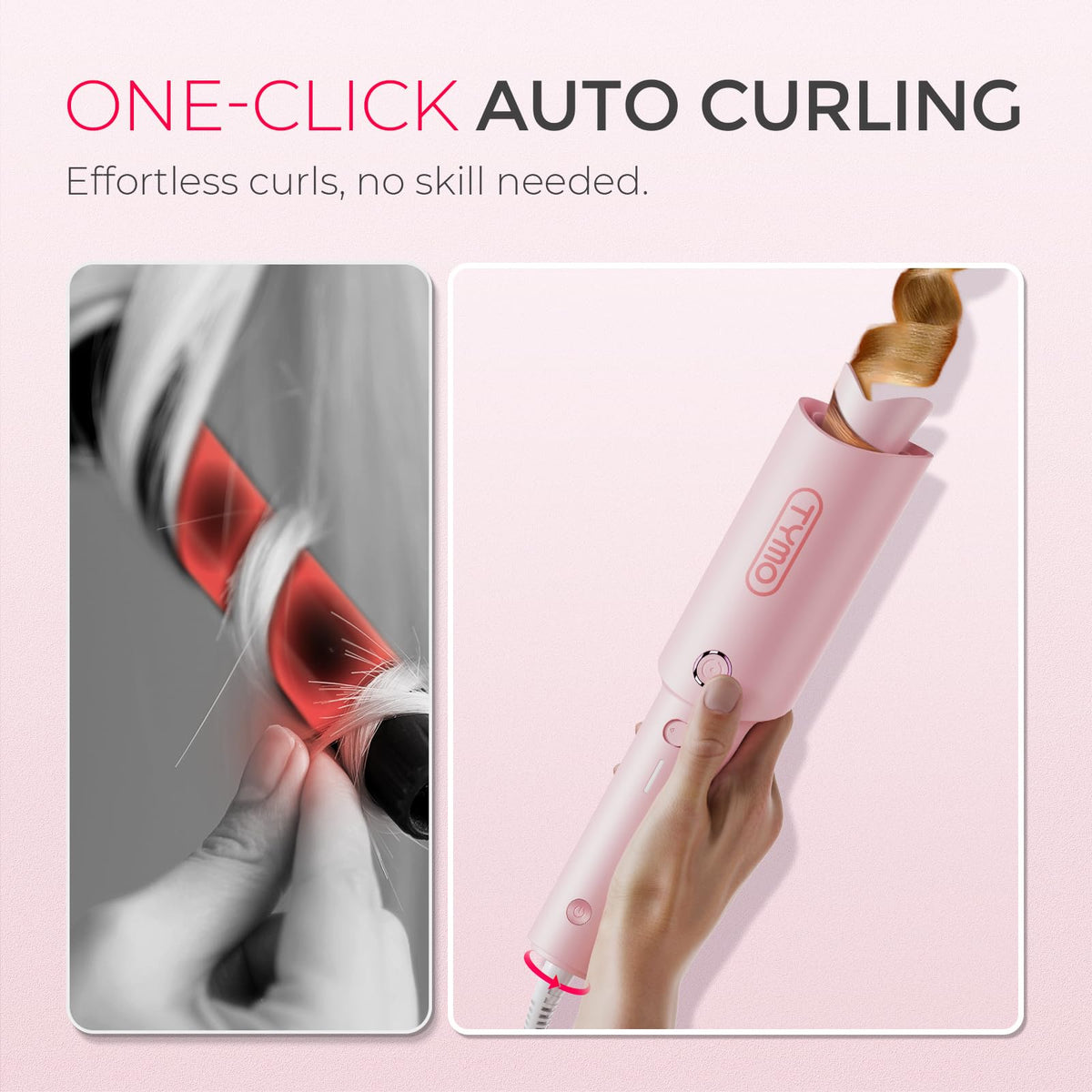 Tymo Automatic Rotating Curling Iron