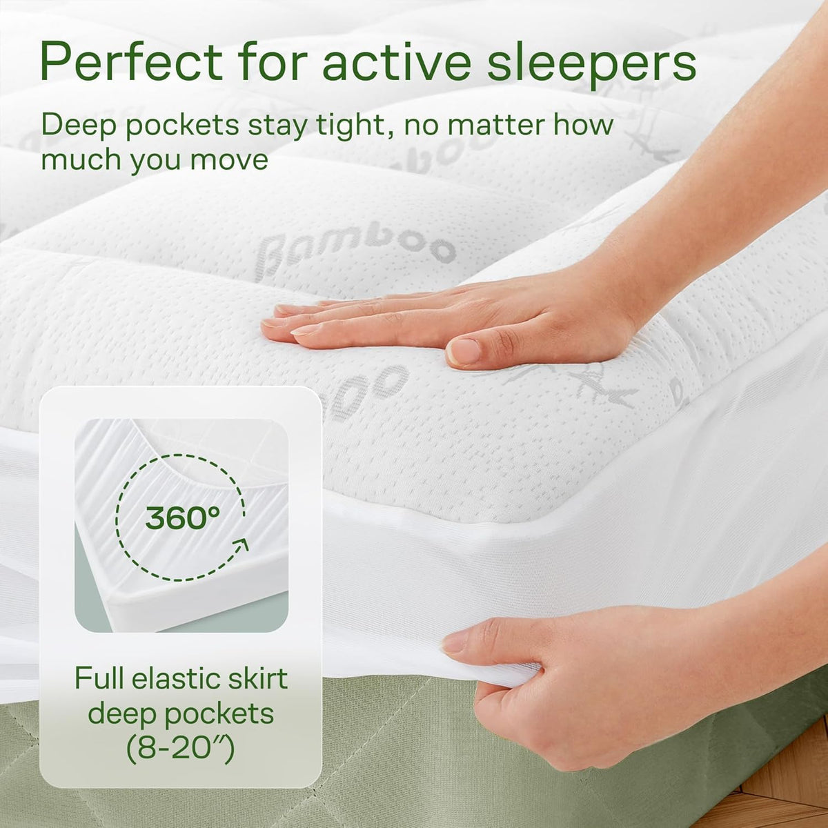 Niagara Sleep Solution Ultra Soft Queen Size Mattress Topper