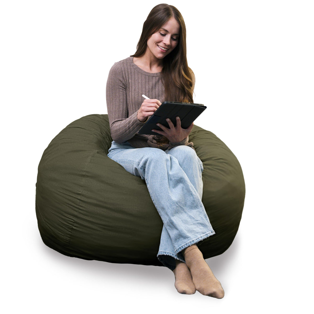 Big Joe Fuf Oversized Couch with Removable Cover