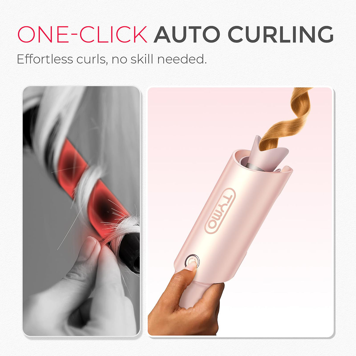 Tymo Automatic Rotating Curling Iron