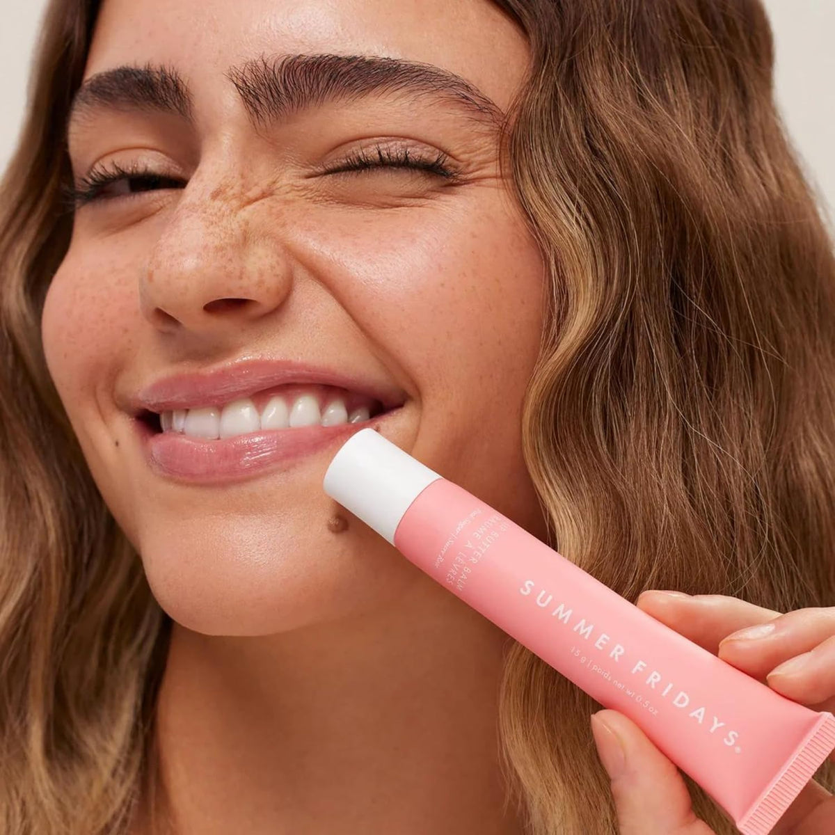 Summer Fridays Lip Butter Balm - Moisturizing Lip Gloss for Instant Shine + Sheer Color