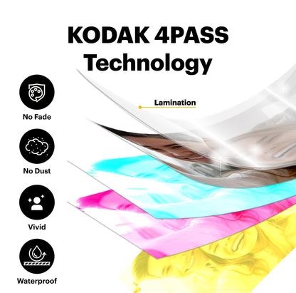 Kodak Dock Plus 4x6'' Photo Printer, 10 Sheets, Docking & Bluetooth Smartphone Printer