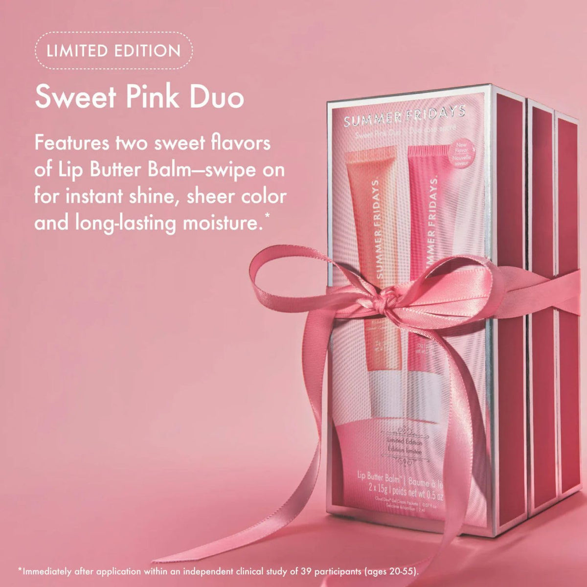 Summer Fridays Lip Butter Balm - Moisturizing Lip Gloss for Instant Shine + Sheer Color