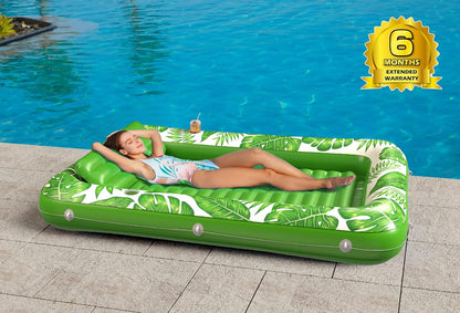 Inflatable Tanning Pool Lounger Float