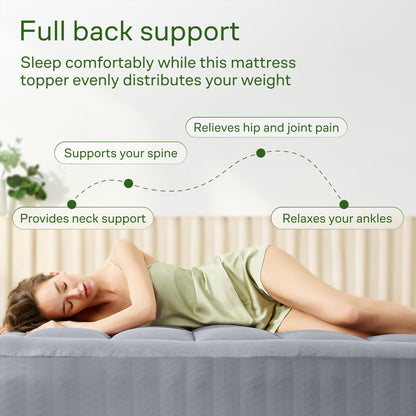 Niagara Sleep Solution Ultra Soft Queen Size Mattress Topper