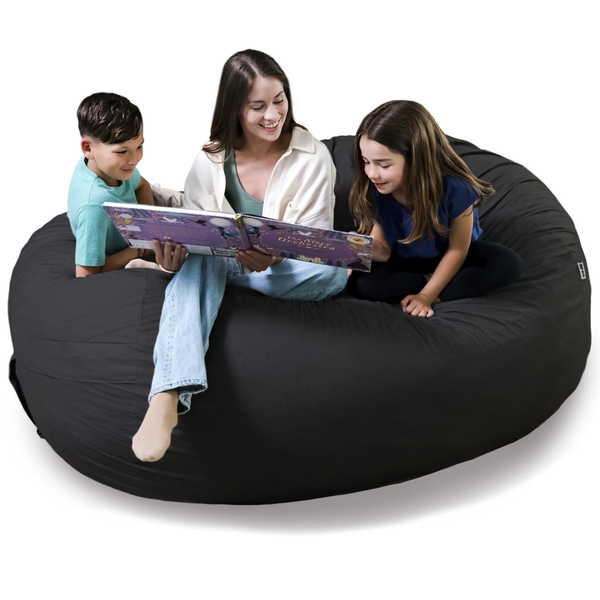 Big Joe Fuf Oversized Couch with Removable Cover