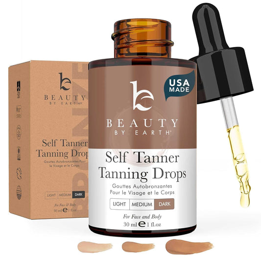 Self Tanning Drops - Usa Made with Natural & Organic Ingredients