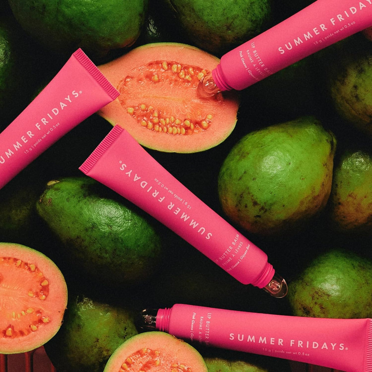 Summer Fridays Lip Butter Balm - Moisturizing Lip Gloss for Instant Shine + Sheer Color