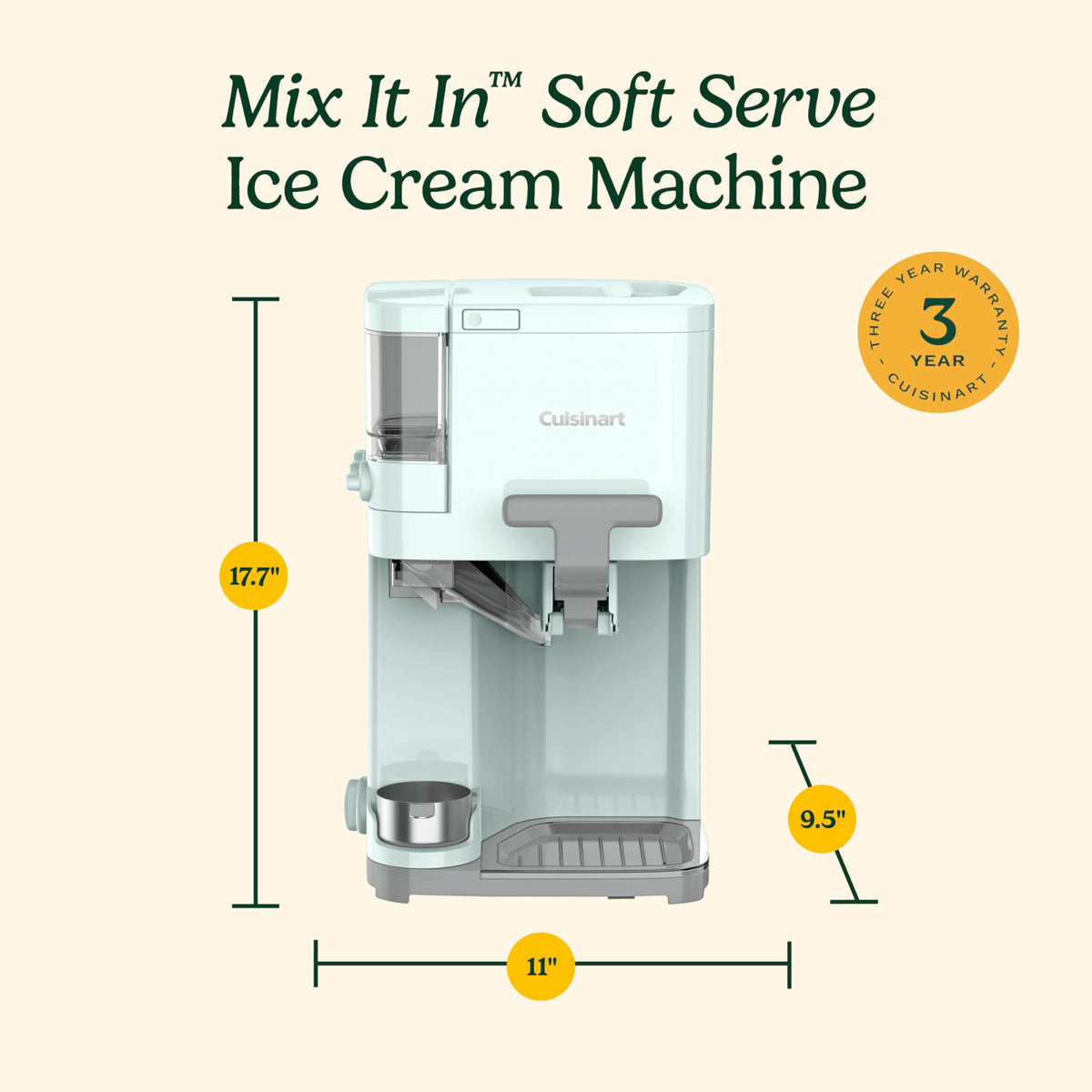 Cuisinart Soft Serve Ice Cream Machine