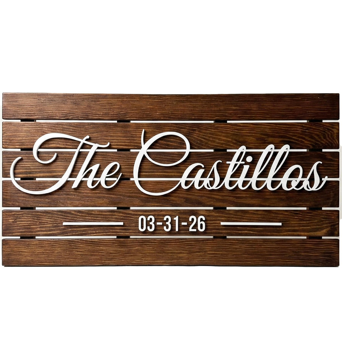 Wooden Name Sign Personalized and Custom