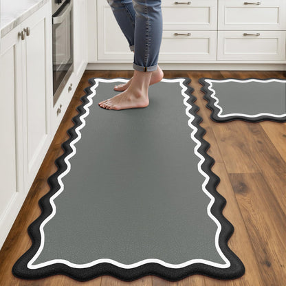 Arenarug Upgrade Scalloped Embossed Kitchen Mats