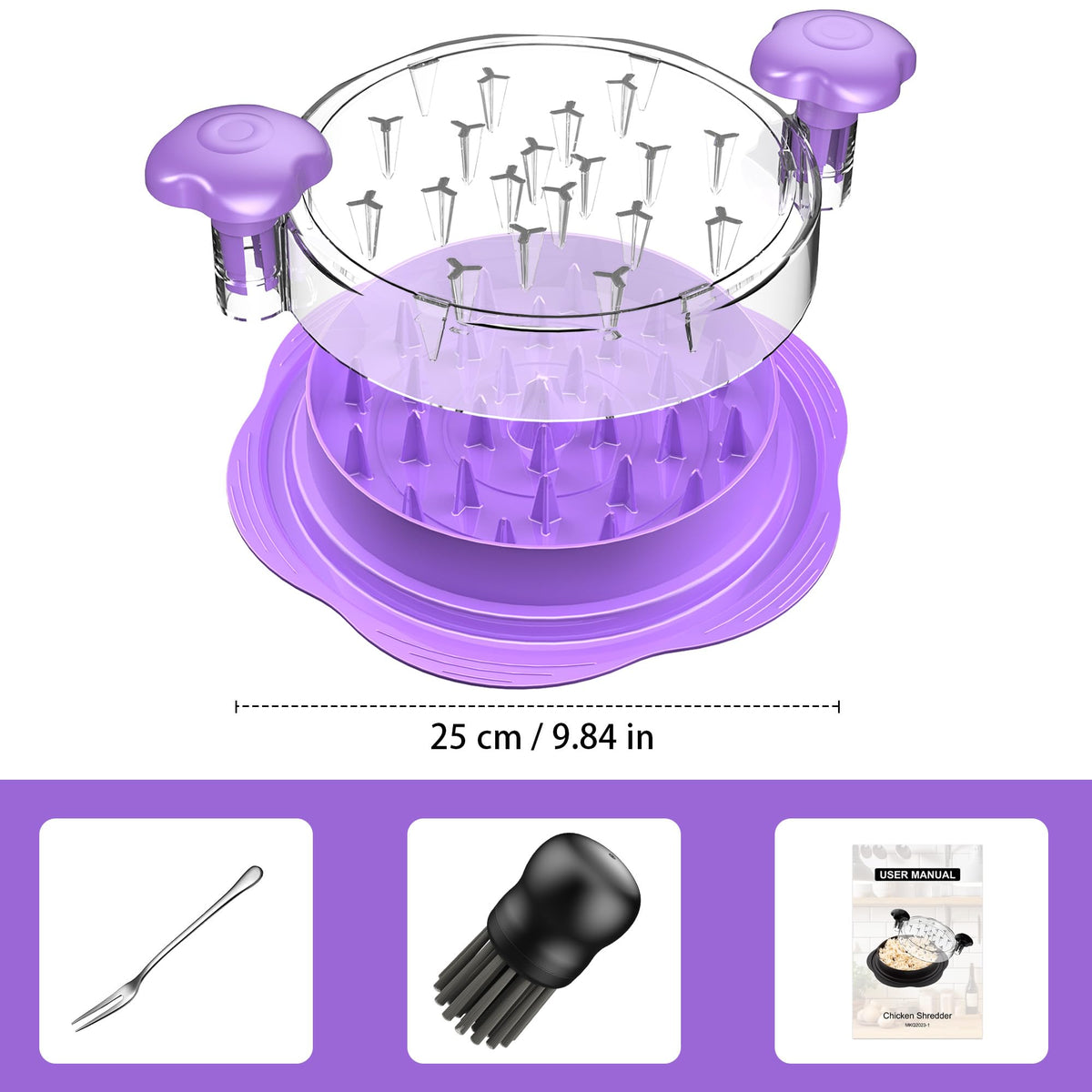 Suretivian Chicken Shredder Tool