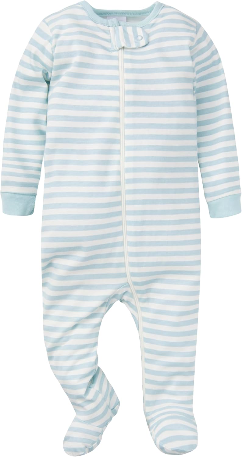 Gerber Baby Girls 4-Pack Sleep 'N Play Footie
