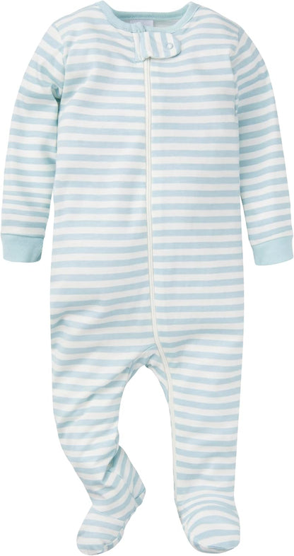 Gerber Baby Girls 4-Pack Sleep 'N Play Footie
