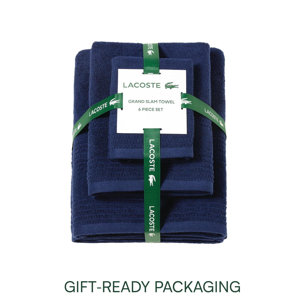 Lacoste Grand Slam 6-Piece Towel Set