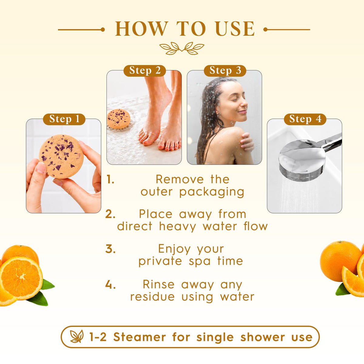 SWCANDY Shower Steamers Aromatherapy