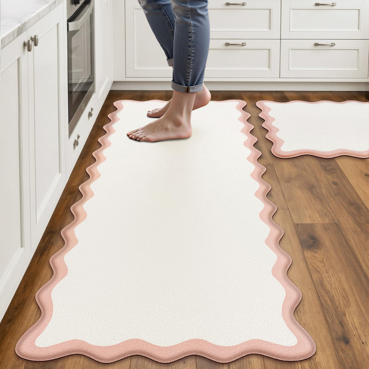 Arenarug Upgrade Scalloped Embossed Kitchen Mats
