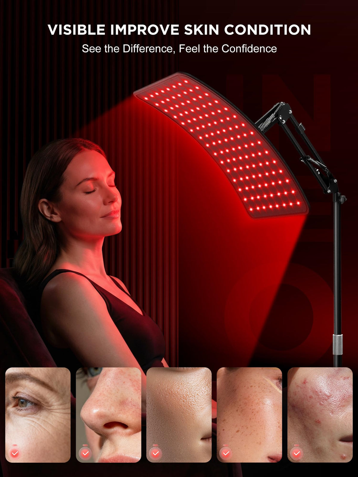 Inteo Red Light Therapy for Body and Face