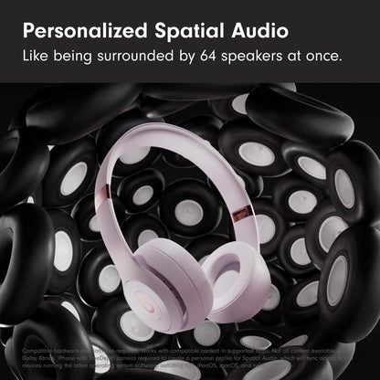 Beats Solo 4 - Wireless On-Ear Bluetooth Headphones, Up to 50-Hour Battery Life, Ultra-Lightweight Comfort