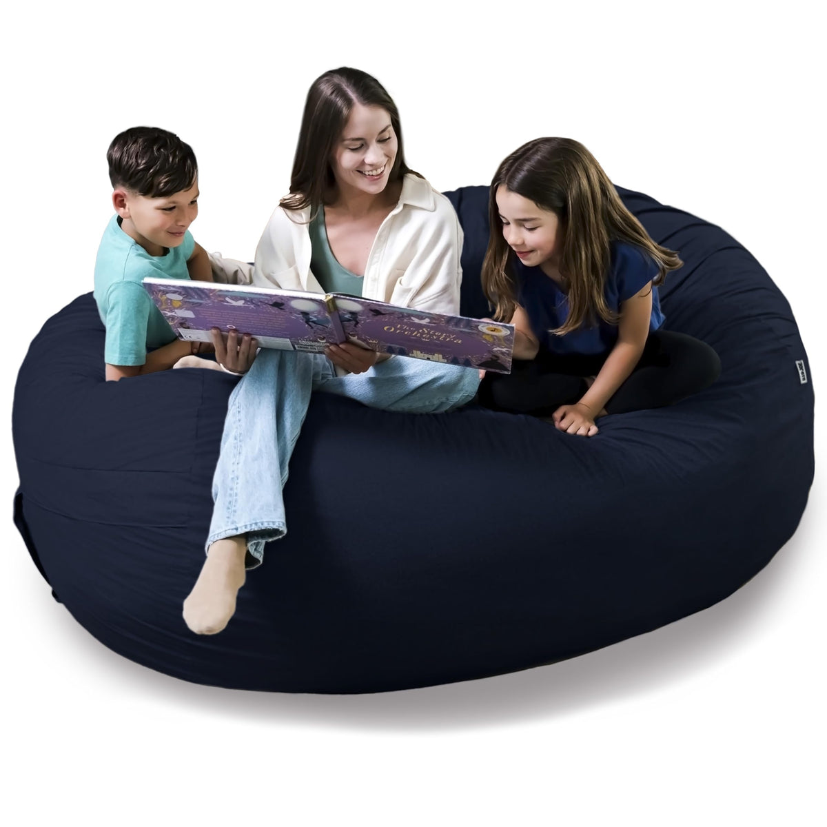 Big Joe Fuf Oversized Couch with Removable Cover