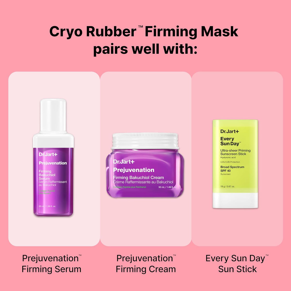 Dr.Jart+ Cryo Rubber Cooling Korean Face Mask with Serum Ampoule| Korean Skin Care | Travel Size