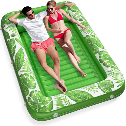 Inflatable Tanning Pool Lounger Float