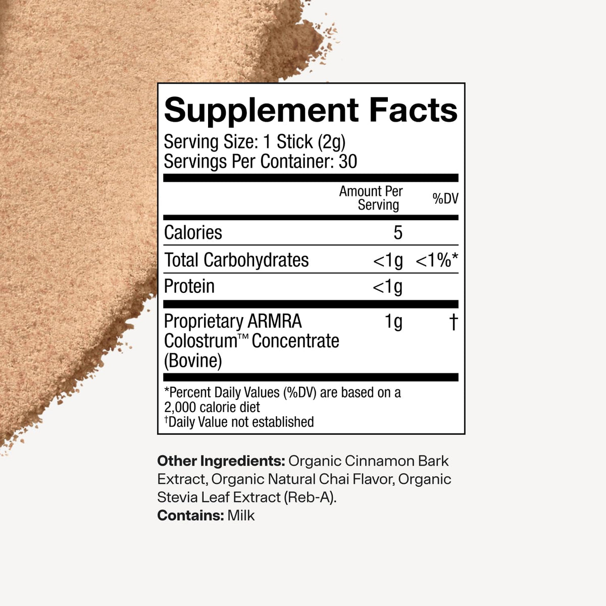 Armra Colostrum Powder | Blood Orange | Gut Health & Bloating | Skin & Hair | Immunity | Keto, Gluten & Fat-Free | 30 Servings