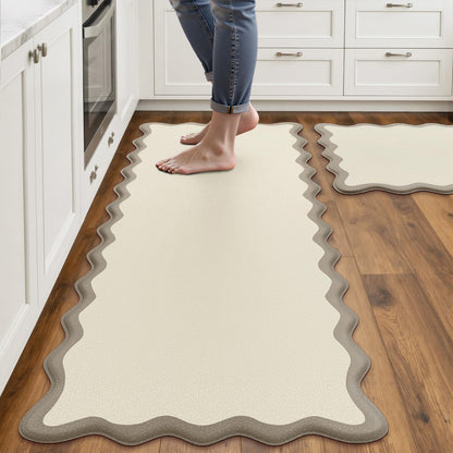 Arenarug Upgrade Scalloped Embossed Kitchen Mats