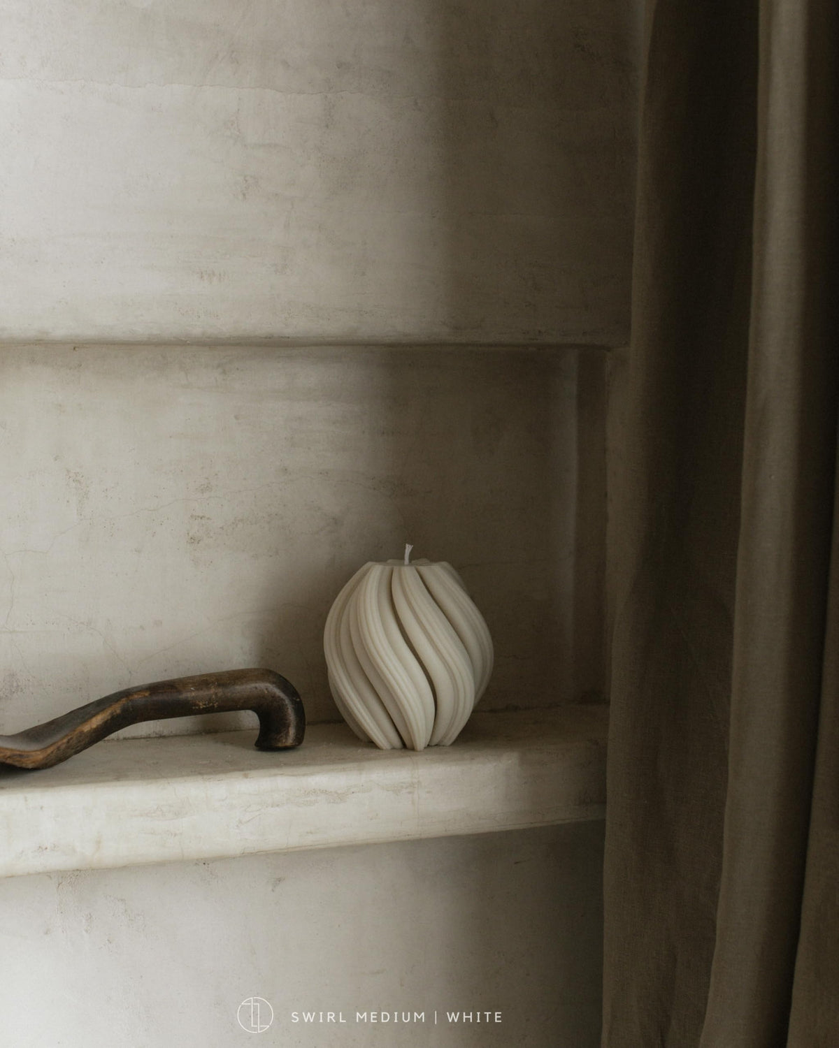 Lawa Swirl Candle