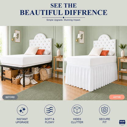 Cottingon Dorm Room Bed Skirt Twin XL
