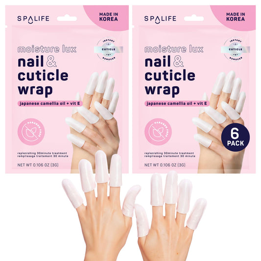 SpaLife Moisturizing Foot Sockies | Foot Mask for Dry Cracked Feet | Tea Tree Oil Softening Booties
