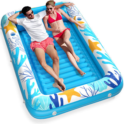 Inflatable Tanning Pool Lounger Float