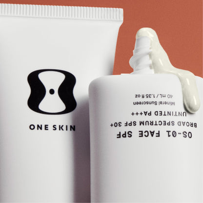Oneskin Face Spf Os-01 Peptide Broad Spectrum Spf 30+ Mineral Sunscreen- Scientifically Proven to Protect Skin From UV Aging, Includes Potent Antioxidants