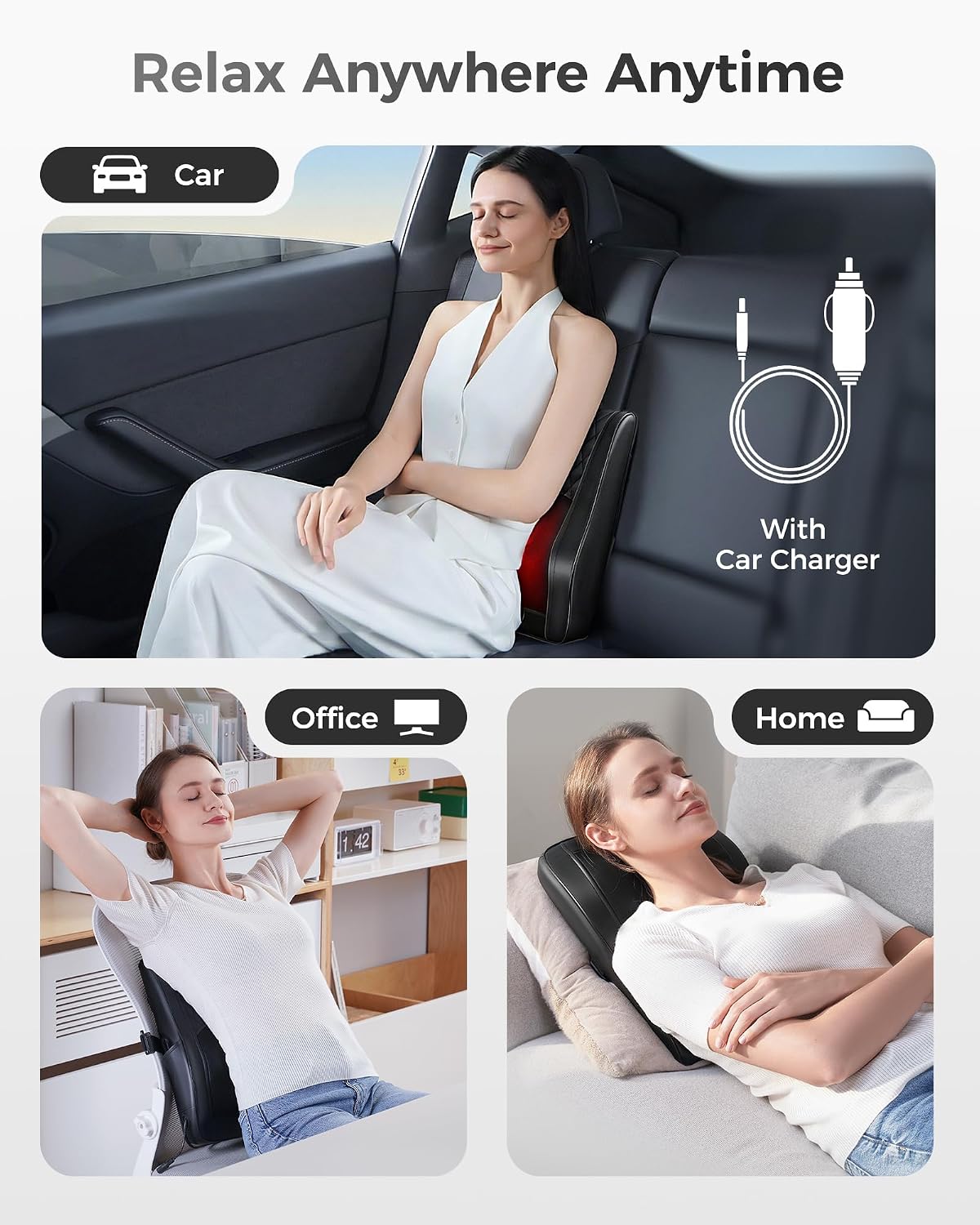 Boriwat Back Massager with Heat