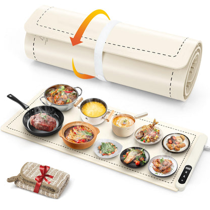 FYY Warming Mat for Food 24"x15", Rapid and Full Surface Heating