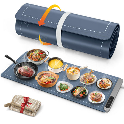 FYY Warming Mat for Food 24"x15", Rapid and Full Surface Heating