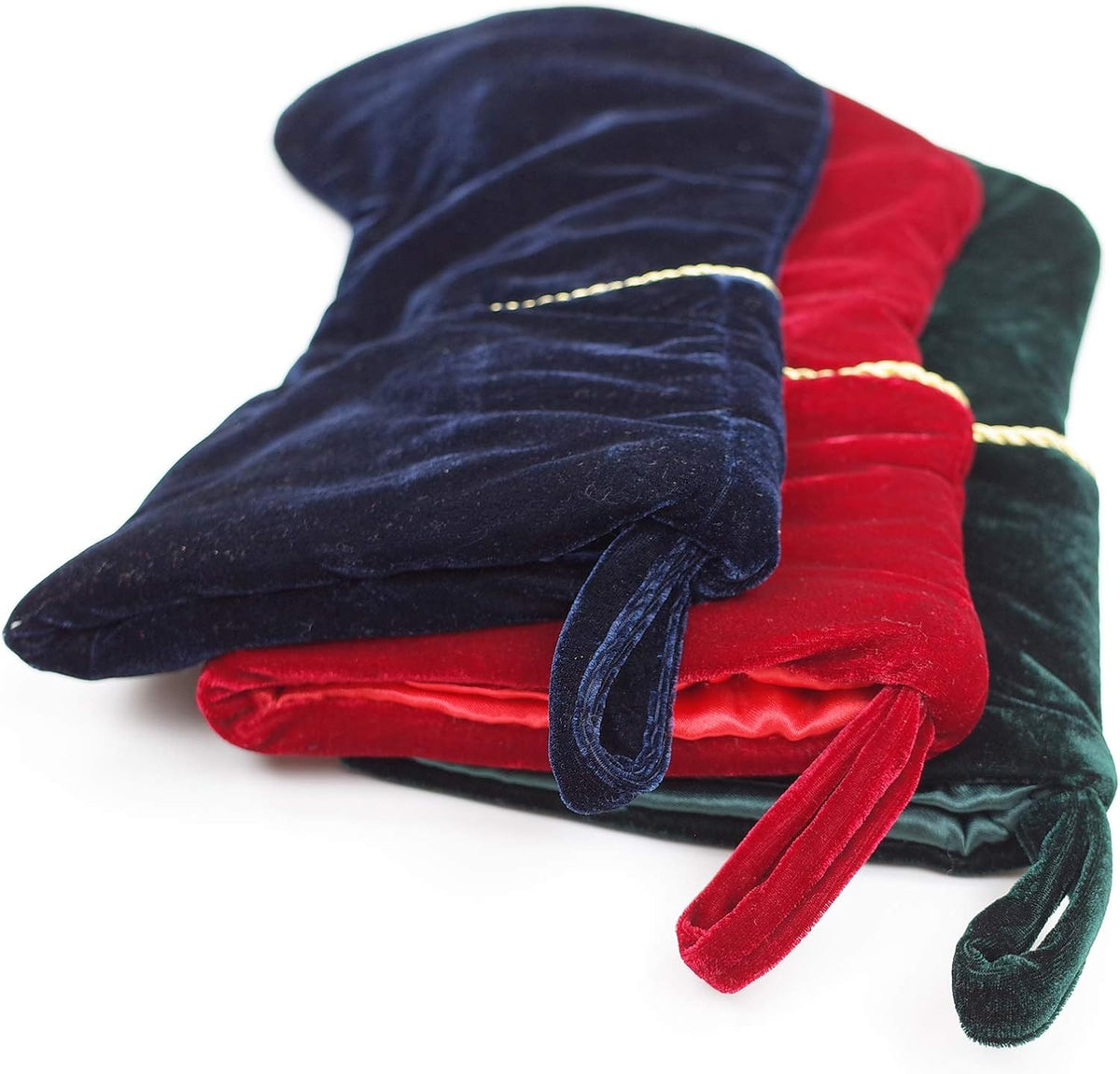 Etistta Classic 20 inch Velvet Christmas Stockings