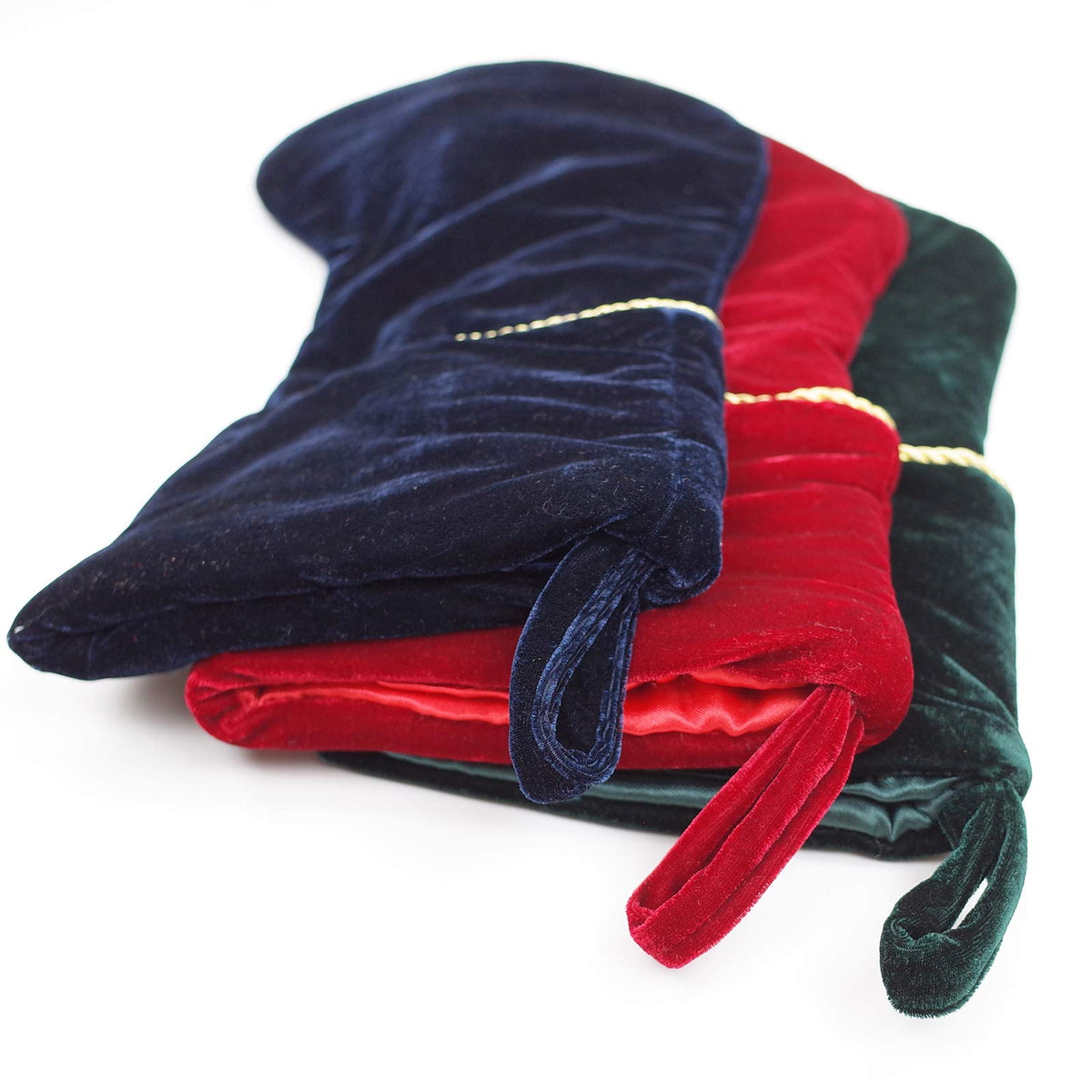 Etistta Classic 20 inch Velvet Christmas Stockings