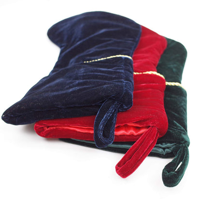 Etistta Classic 20 inch Velvet Christmas Stockings