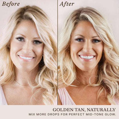 Self Tanning Drops - Usa Made with Natural & Organic Ingredients
