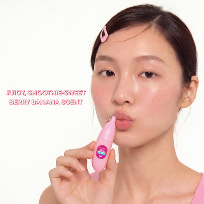 TONYMOLY Mini Fruit Lip Balm Set with Sheer Tint, Shea Butter and Vitamin E
